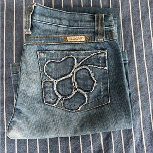 Vintage Frankie B low rise flare jeans size 8